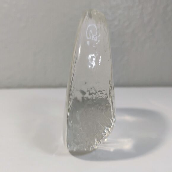 Vintage Lead Crystal Zajecar Sitting Bunny Rabbit Paperweight Figurine Art Glass - Picture 7 of 8